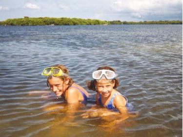 Splashing with Ashley